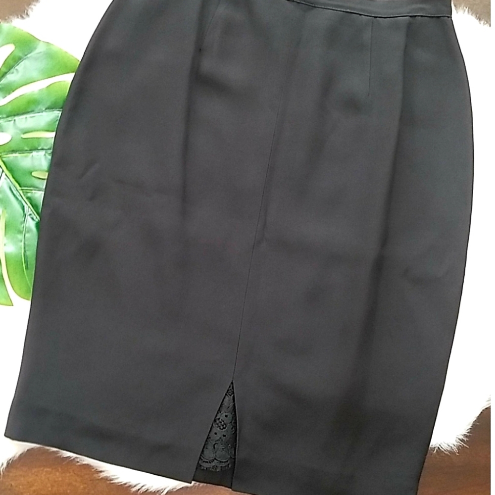 Vintage Black Skirt Size 8